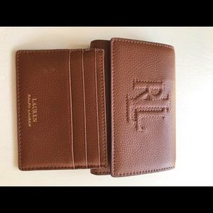 Ralph Lauren 2 in 1 Leather Wallet